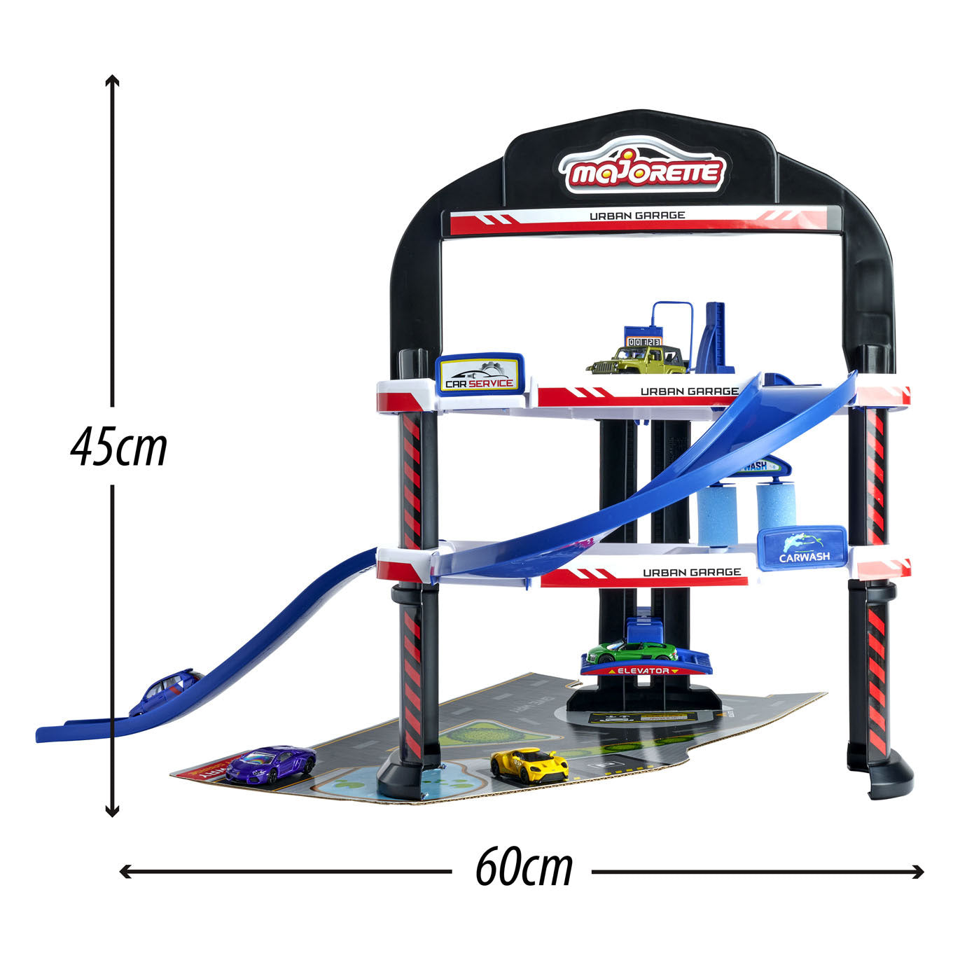 Garage urbain majeur avec 5 voitures