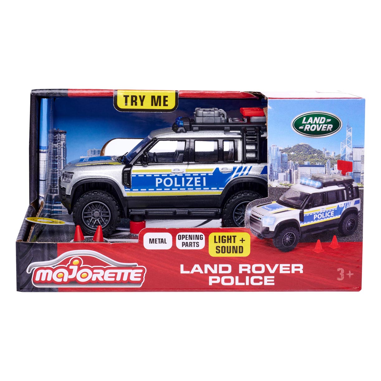 Police de land rover majeurtte