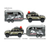Majorette Land Rover avec remorque de cheval