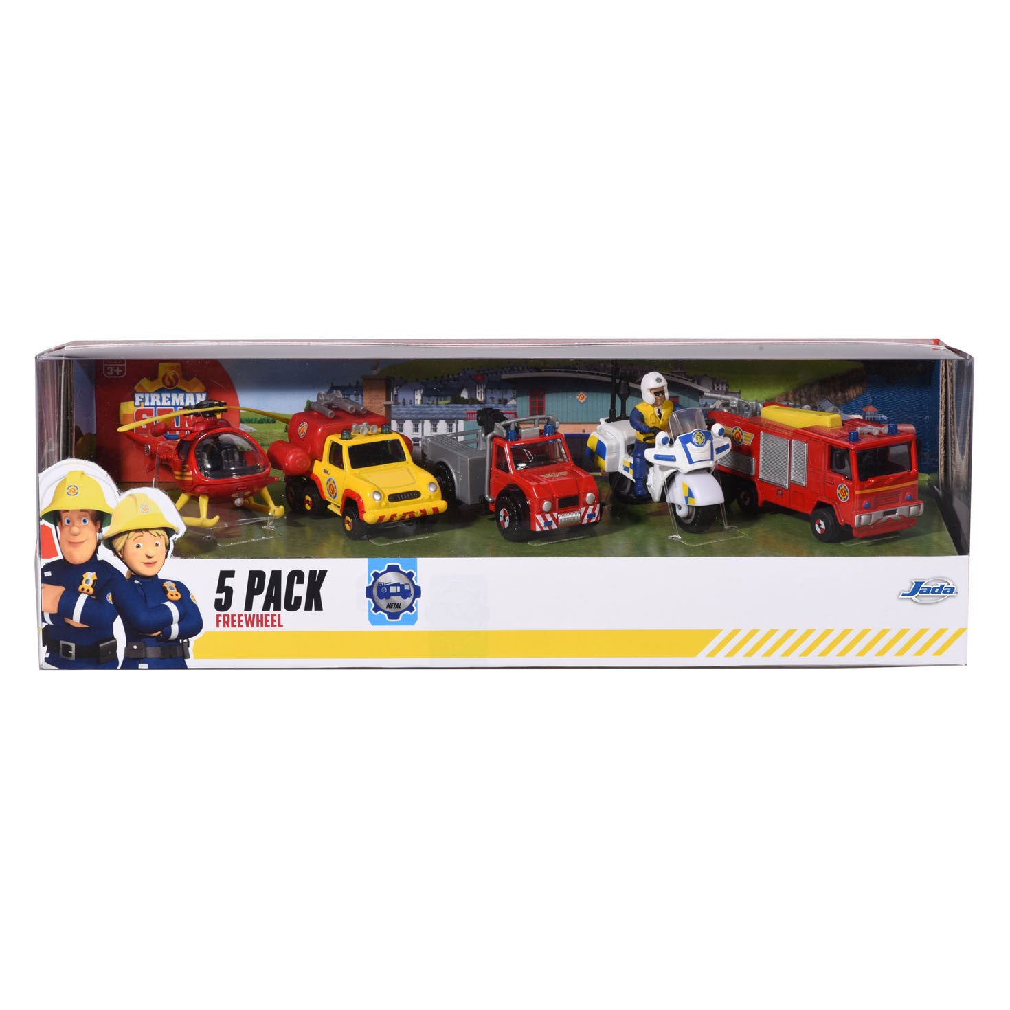 Dickie Fireman Sam Véhicules, 5 pack