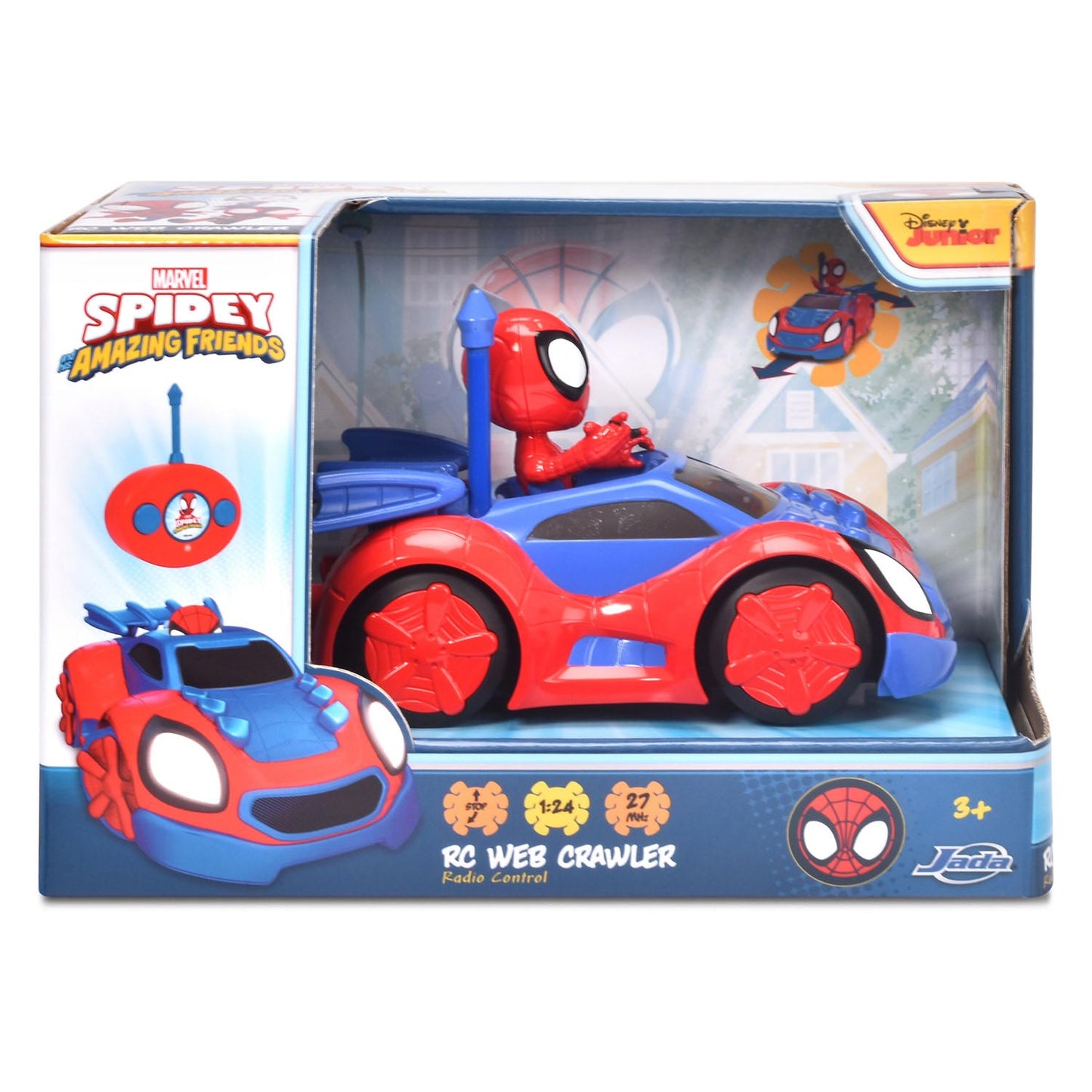 JADA TOYS JADA RC SPIDEY CRAWLER CARABLE