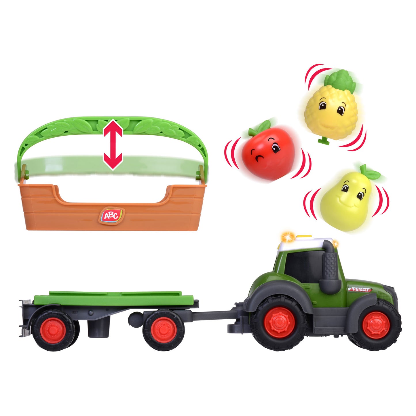 ABC Freddy Fruit Tracteur avec remorque