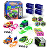 Les 3 voitures de course de Ting Up avec 28 surprises, ensemble de 4
