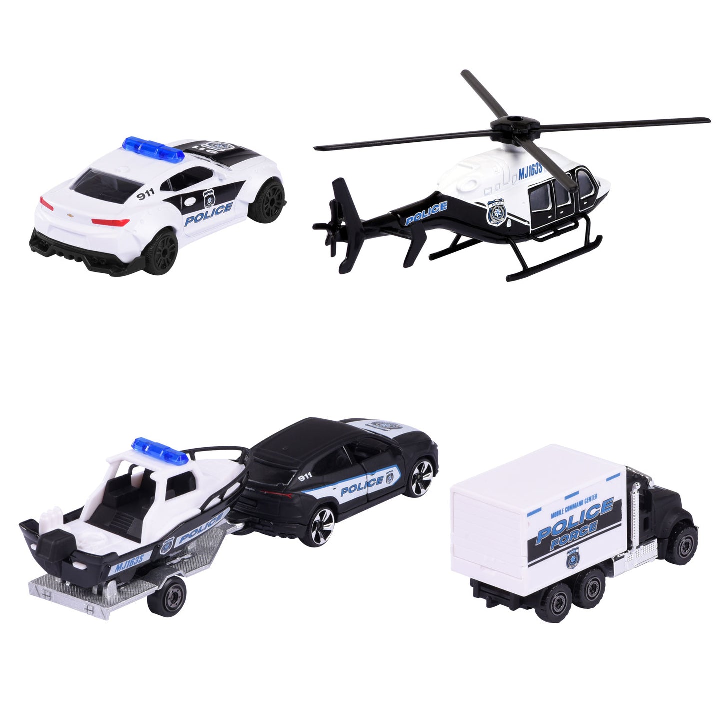 Mornicette Police Force Cars Giftpack, 4st.