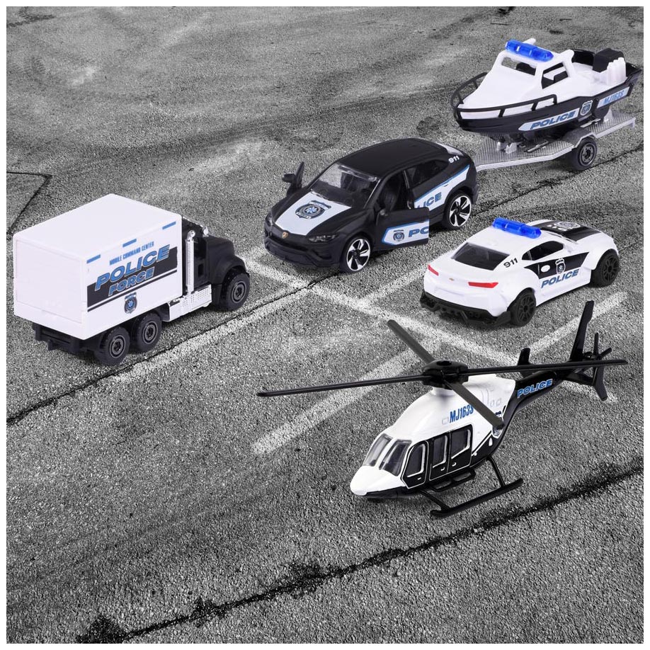 Mornicette Police Force Cars Giftpack, 4st.