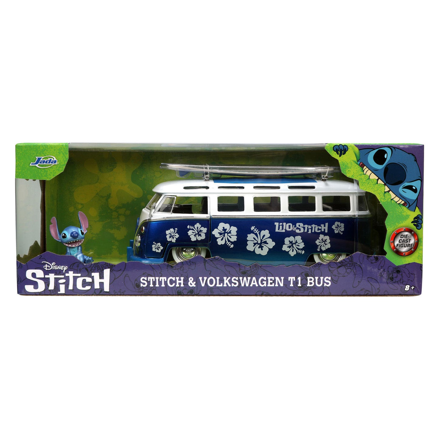 Jada Die Cast Lilo et Stitch Volkswagen T1 Bus 1:24