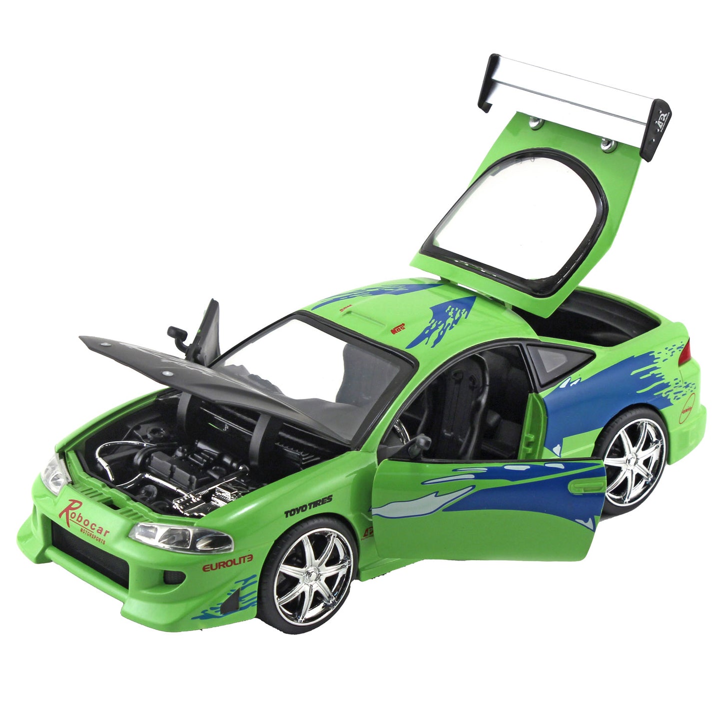 Jada Die Cast Fast Furious 1995 Mitsubishi 1:24
