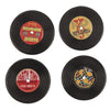 Aimants pour réfrigérateur Ootb LP 4,2x4,2cm lot de 4