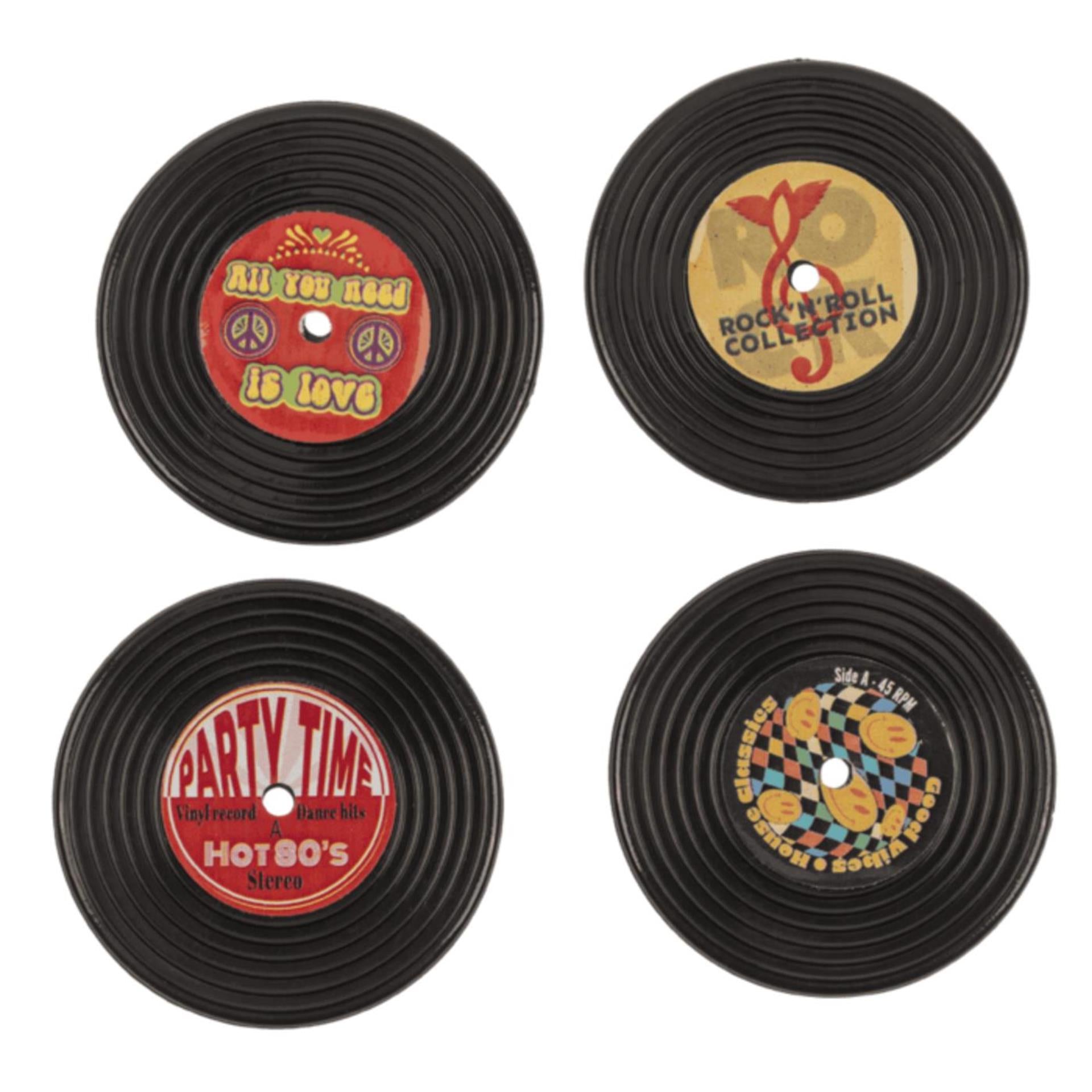 Aimants pour réfrigérateur Ootb LP 4,2x4,2cm lot de 4