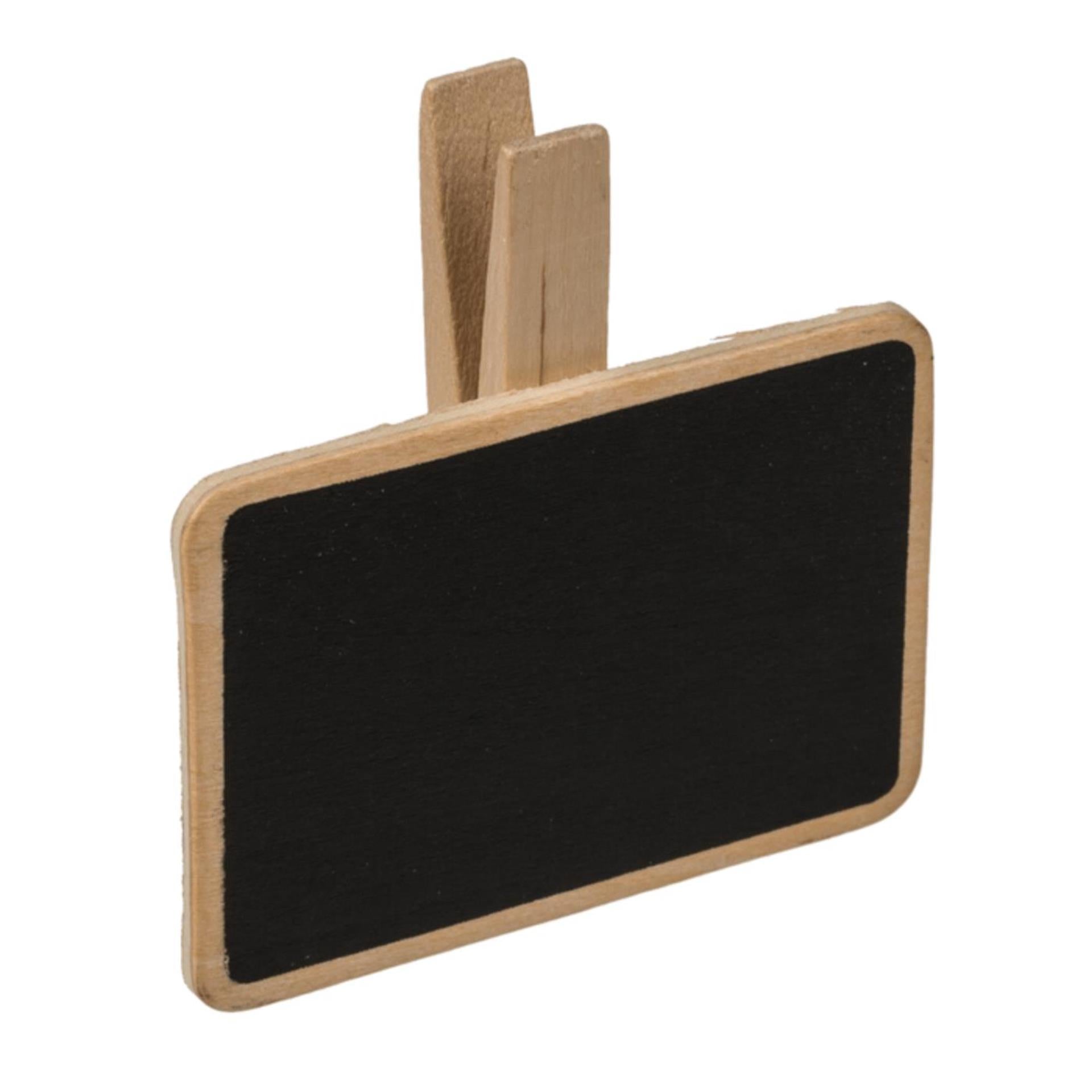 Tableau d'écriture en bois Ootb avec cheville 7x7cm