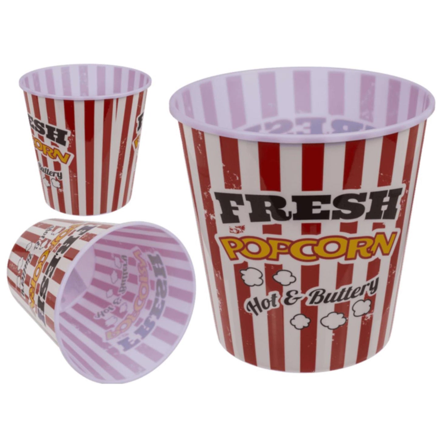 Gobelet à pop-corn Ootb en plastique 18cm