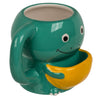 Ootb mug dino avec compartiment à biscuits 15x9x12cm 450ml