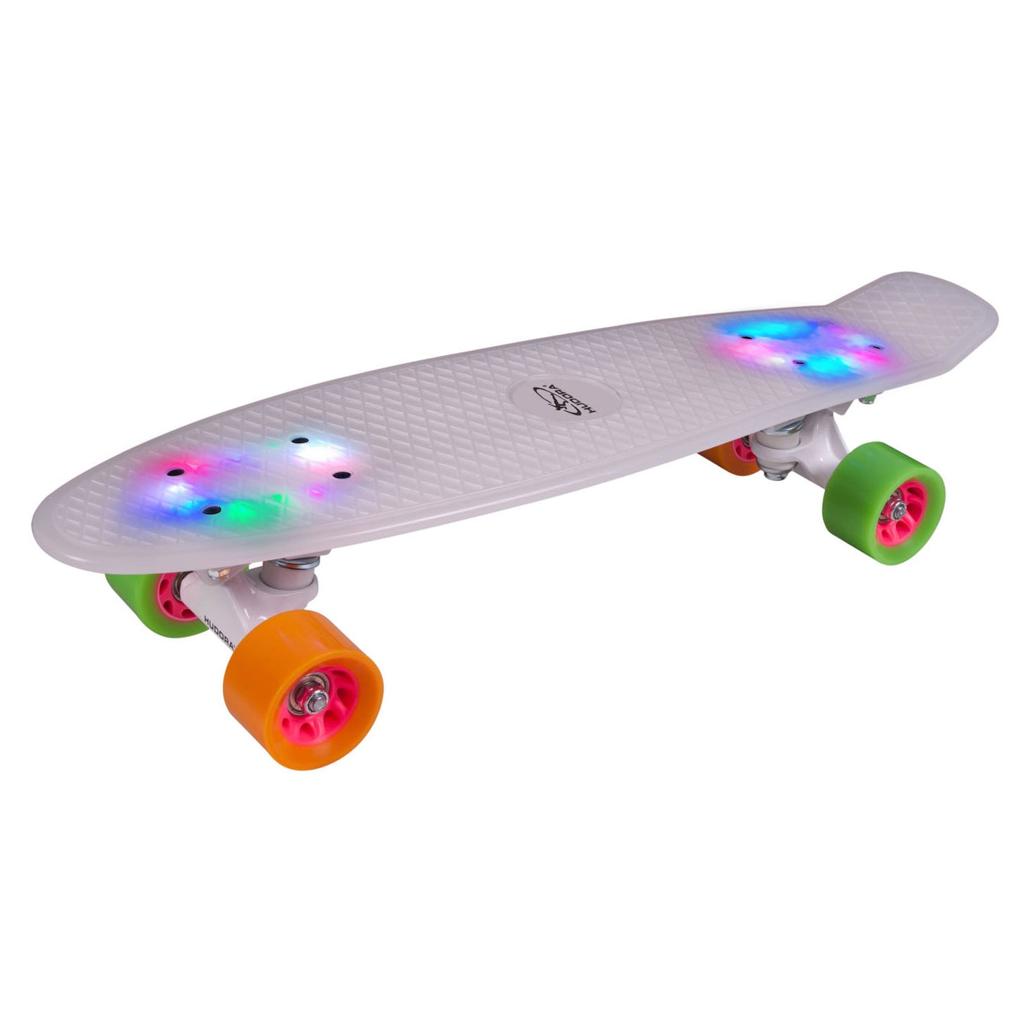 Hudora Skateboard Retro avec lumière