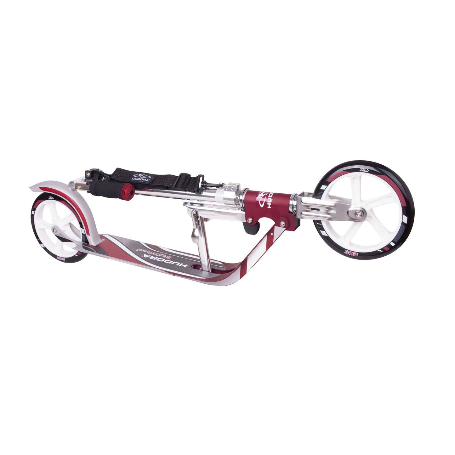 Hudora Scooter Wheel RX205 Step Magenta Silver
