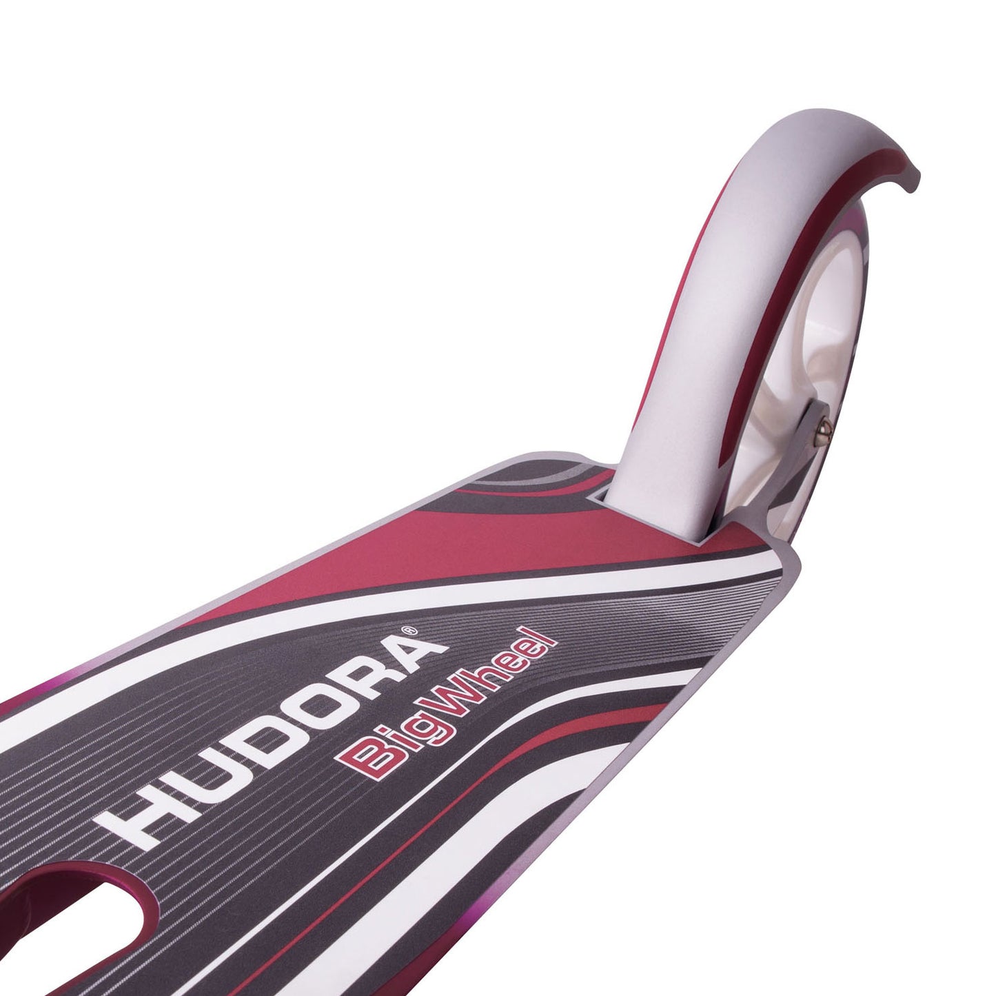Hudora Scooter Wheel RX205 Step Magenta Silver
