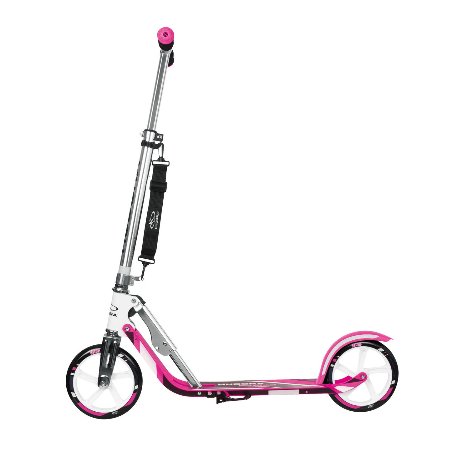 Hudora Scooter Big Wheel Step RX205 - Rose blanc