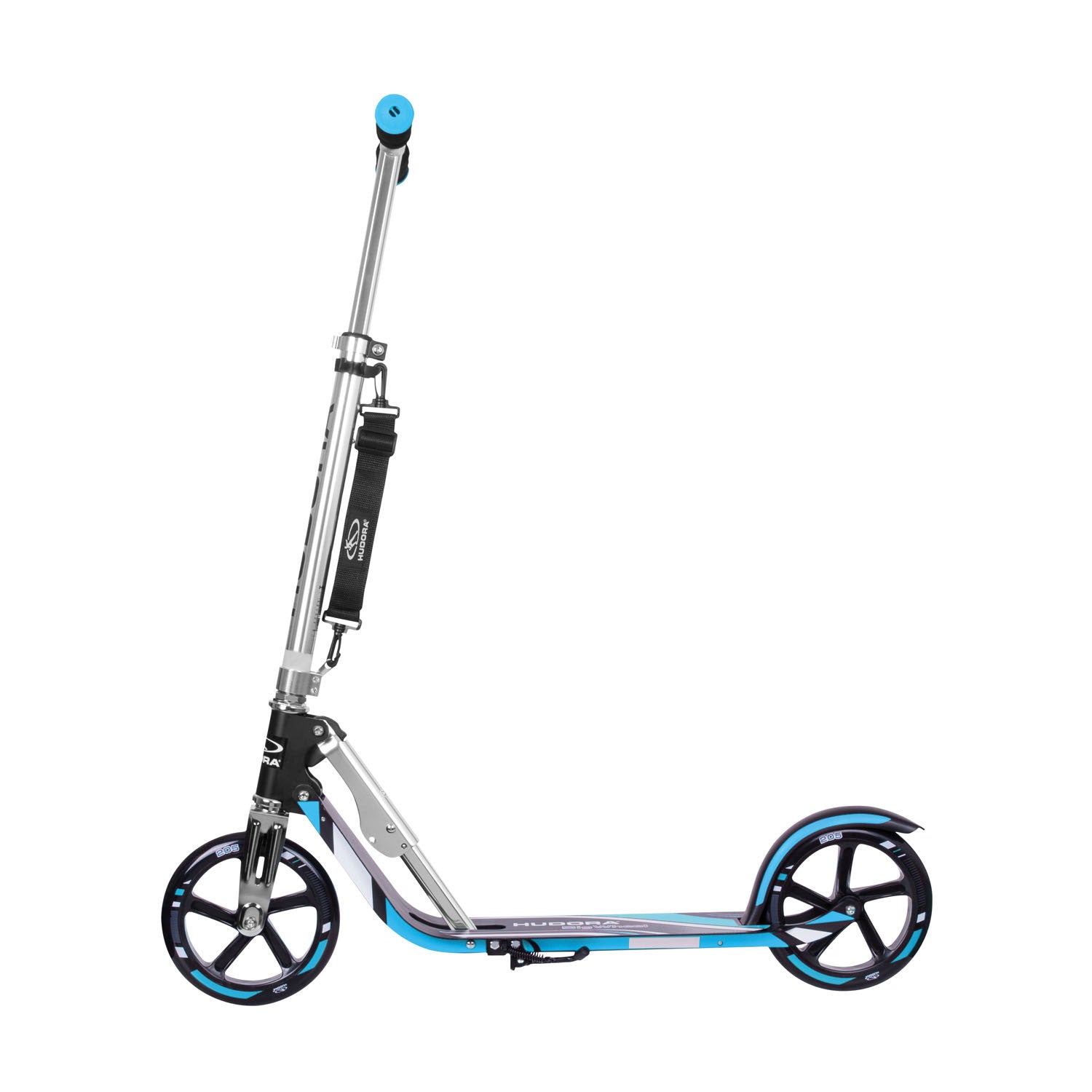Hudora Scooter Big Wheel Step Rx205 - Black Blue