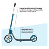 Hudora Hudora Wheel Step 215 Scooter Step Azure Bleu