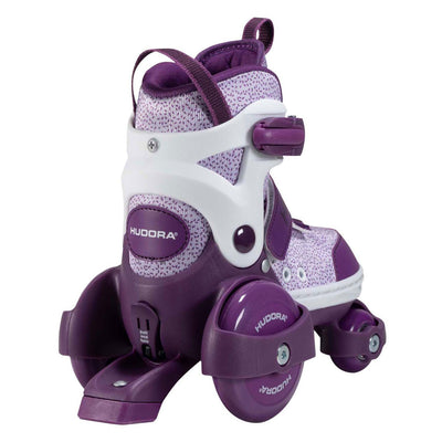 Hudora Rollschaatsen mon premier quad pourpre, taille 30-33
