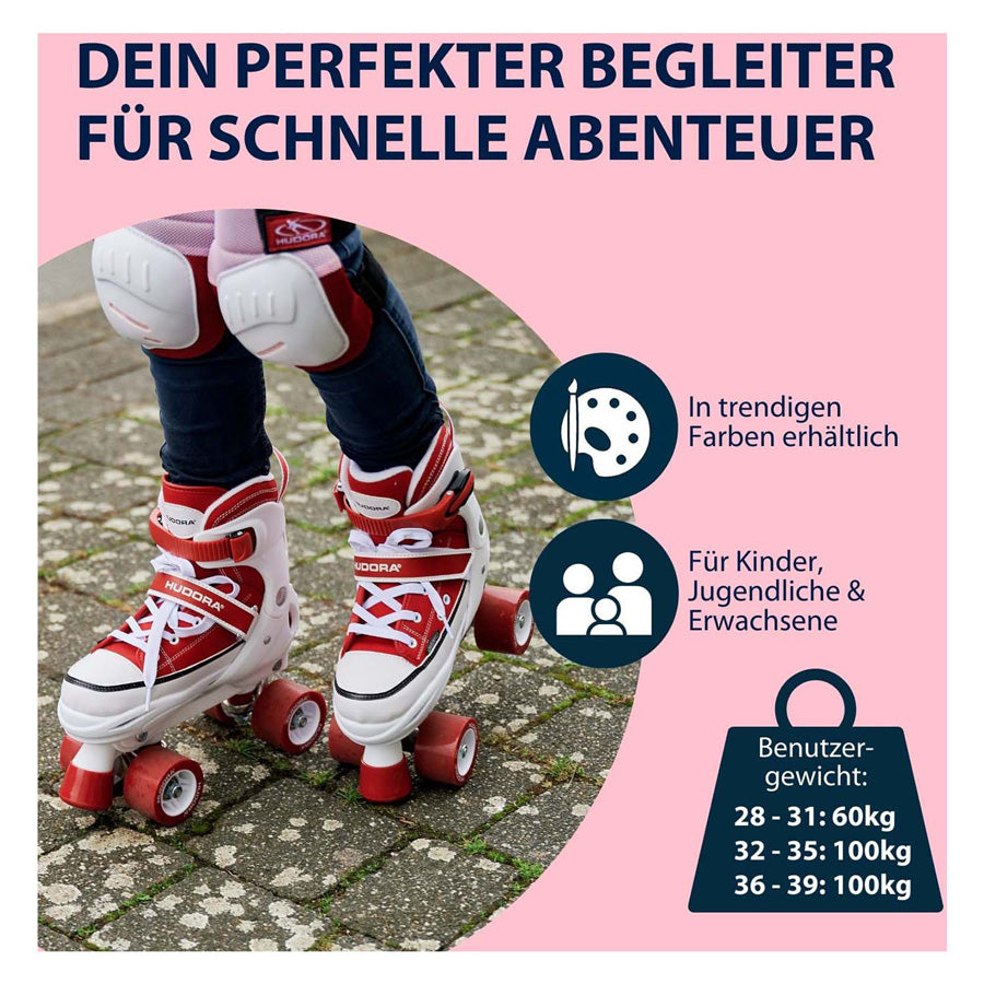 Hudora Roller Skate Sneaker Amber, taille 36-39