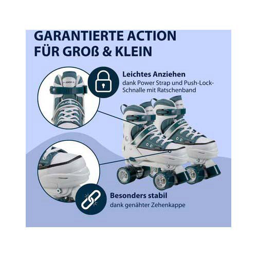 Hudora Roller Pating Sneaker Midnight, Taille 36