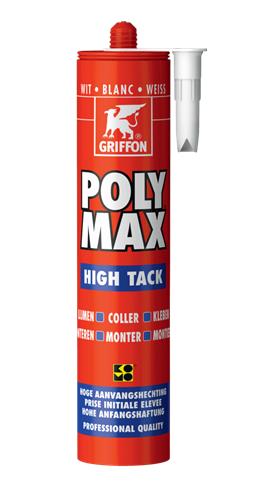 Kit de montage Griffon polymax high-tack 425gr blanc
