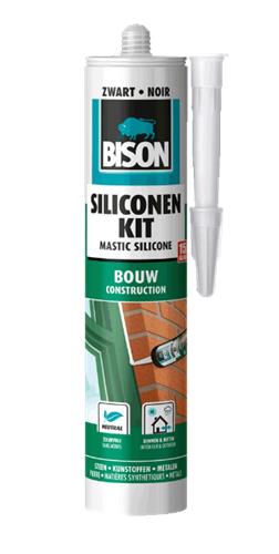 Bison mastic silicone construction noir 310ml