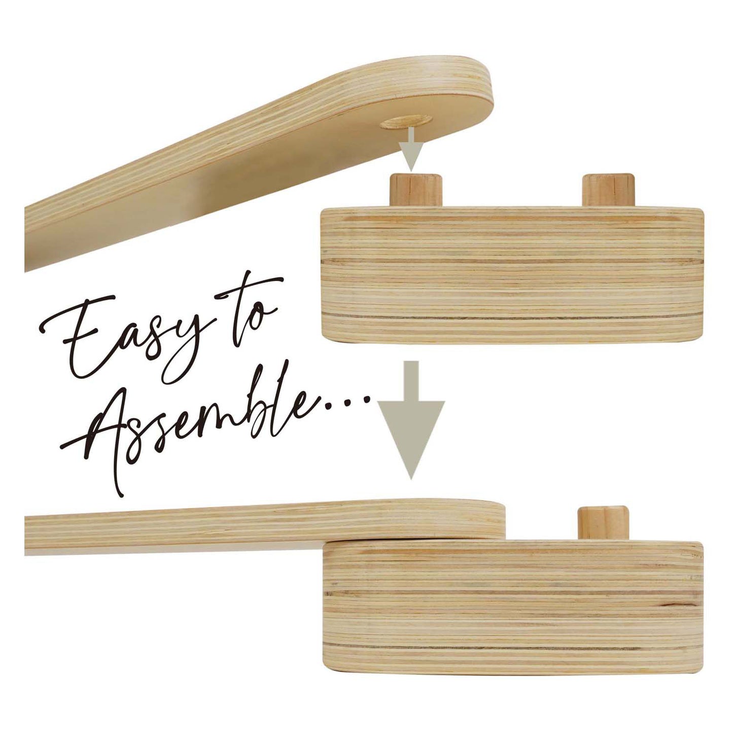 Jeu de balance en bois RC, 8 pièces.