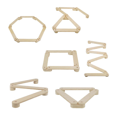 Ensemble d'équilibre en bois RC, 15dlg.