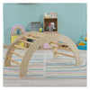 Arc en bois grimpant 2 en 1