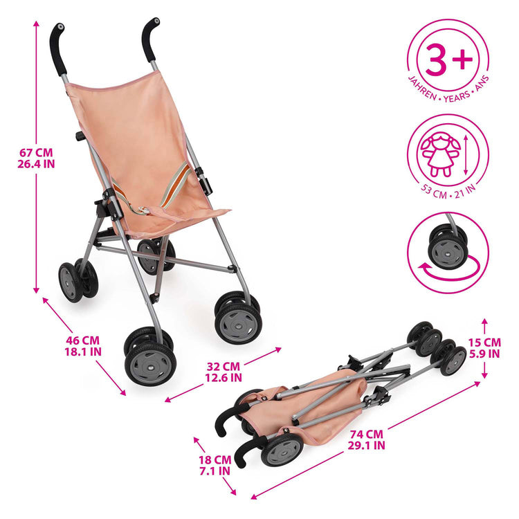 Landau de poupée Buggy pliable