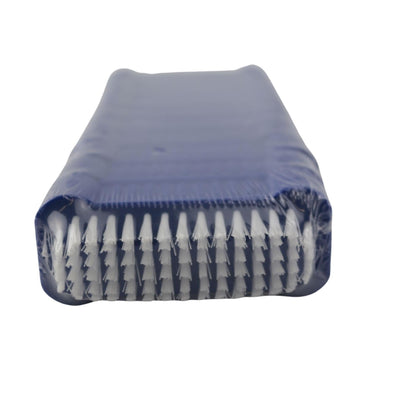 Brosse à ongles en plastique bleu paquet de 10