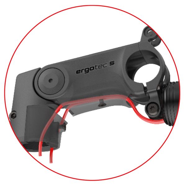 Tige ergotec avant sepia xl fi Ø28,6 mm 90 mm Ø31,8 mm noir