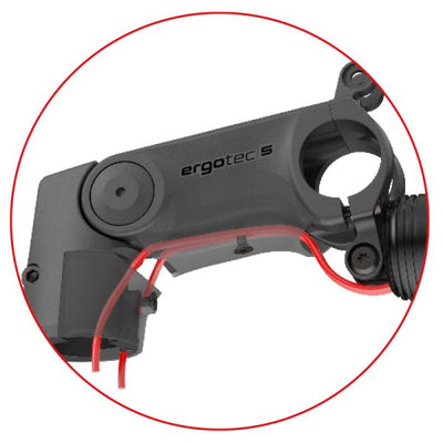 Tige ergotec avant sepia xl fi Ø28,6 mm 90 mm Ø31,8 mm noir