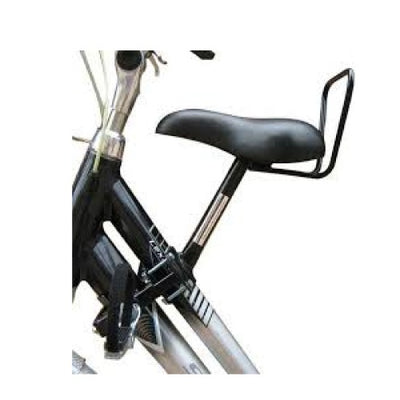 Siège enfant selle sur tube vélo femme