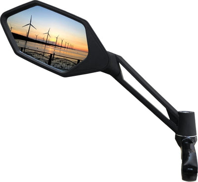 Miroir sur le bilan de luxe noir gauche BlackB. pilotage.