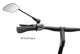 Miroir pliant crampe kf croix noir