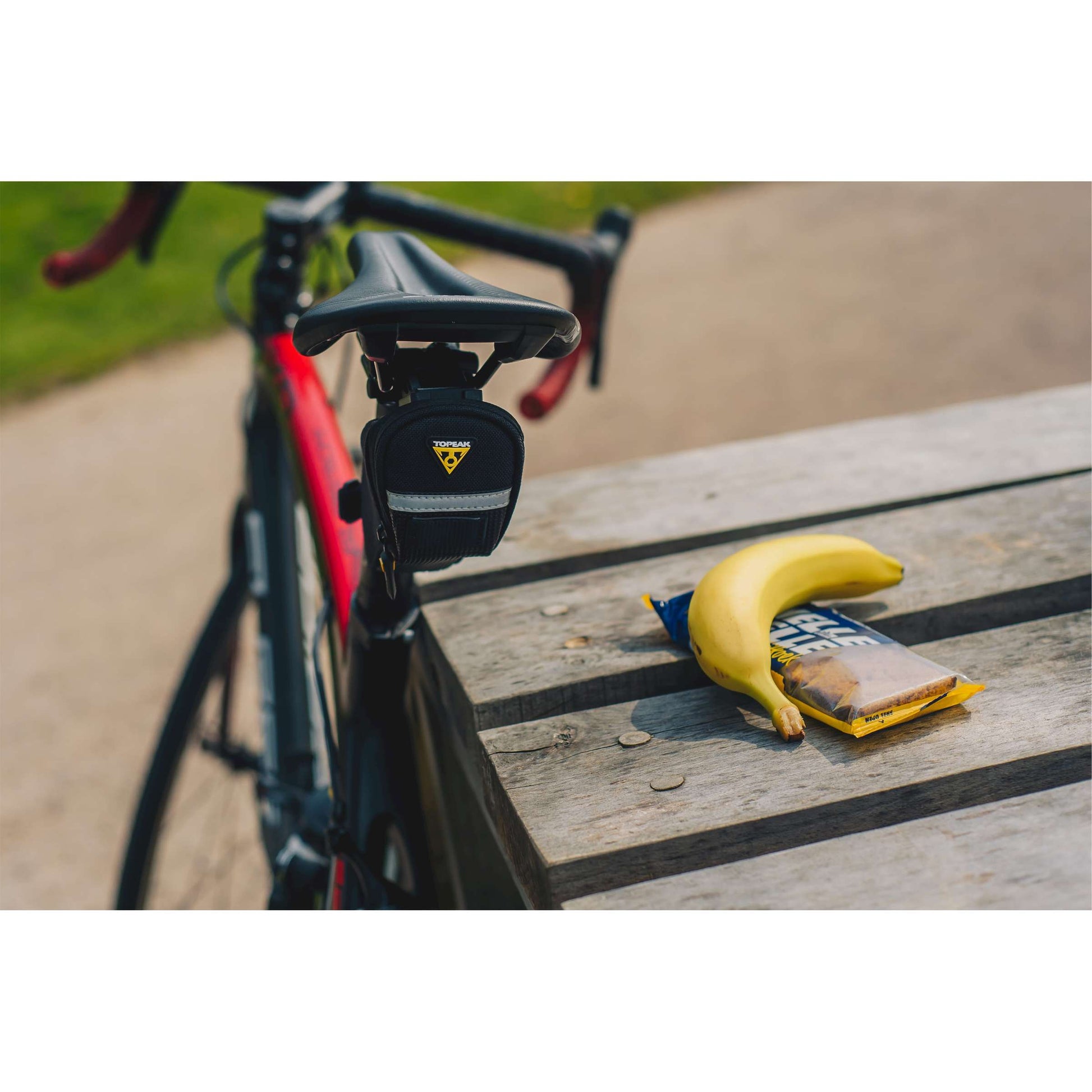 Sac de selle Topeak Aero WP M - Black, Polyester, Racing Bike, 0,98L
