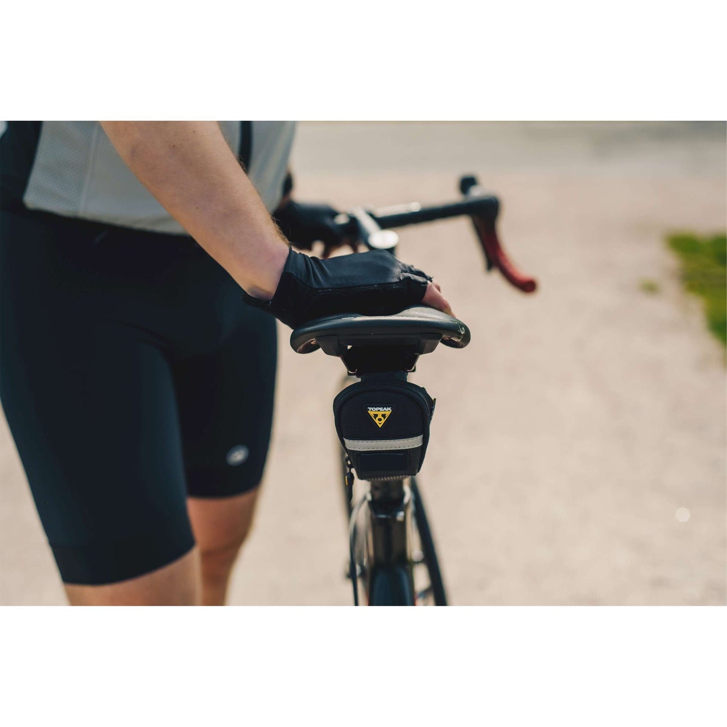 Sac de selle Topeak Aero WP M - Black, Polyester, Racing Bike, 0,98L