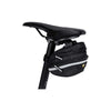 Sac à selle topak wp II M, noir, eau -pellent, polyester, adaptateur, 1,25L, QuickClick, réfléchissant, 152g