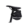 Sac à selle topak wp II M, noir, eau -pellent, polyester, adaptateur, 1,25L, QuickClick, réfléchissant, 152g