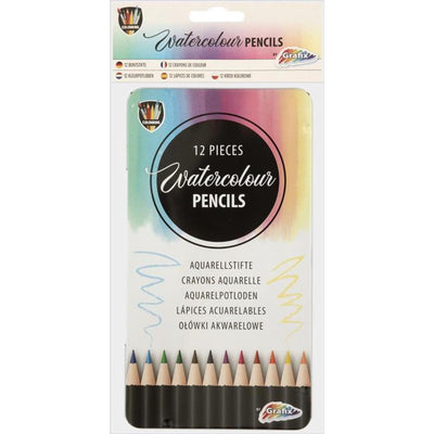 Grafix 12 crayons aquarellables dans une boîte