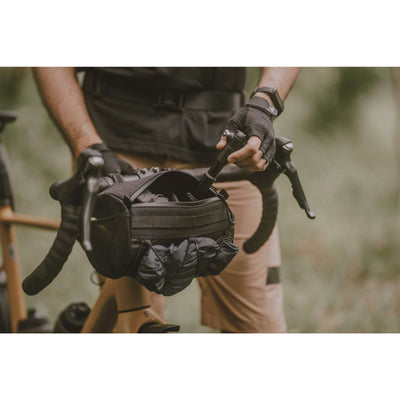 Barbag tubulaire Topak - Sac de guidon pour les cyclistes, 3,8 L, noir