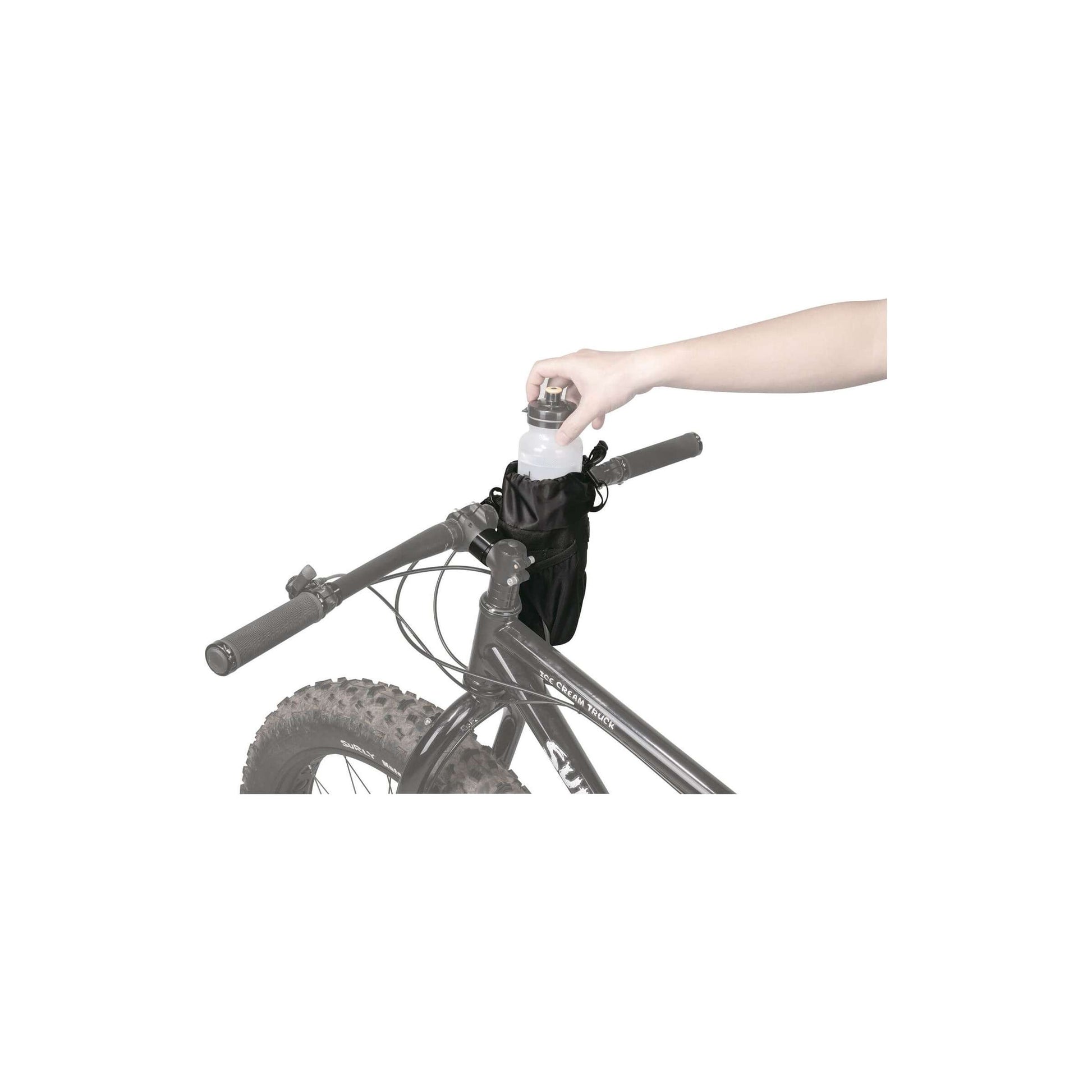 Sac topak freeloader - Sac à tige, noir, nylon -eva, 1L