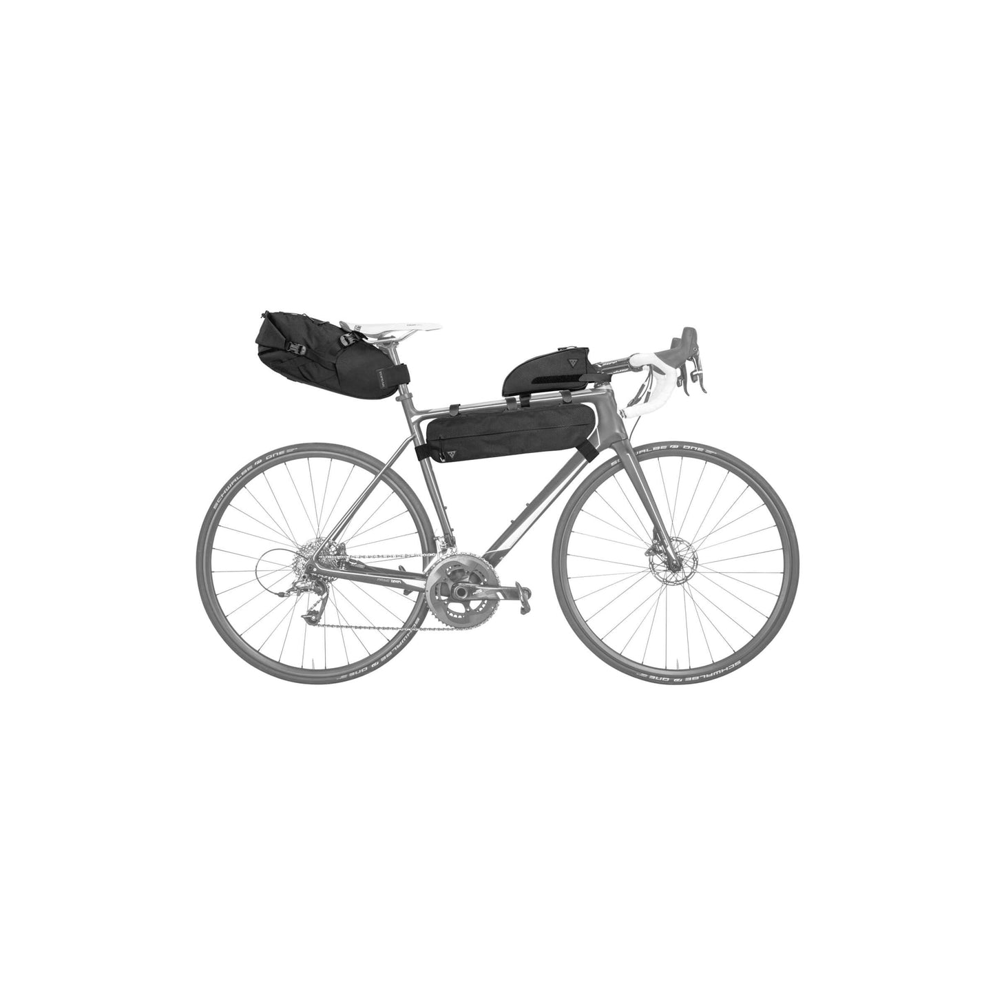 TOPEAK FRAMETAS Midloader 3L Black - Sac d'emballage de cycle - hommes - noir