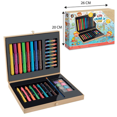 Les enfants colorent votre propre valise de couleur, 33dlg.