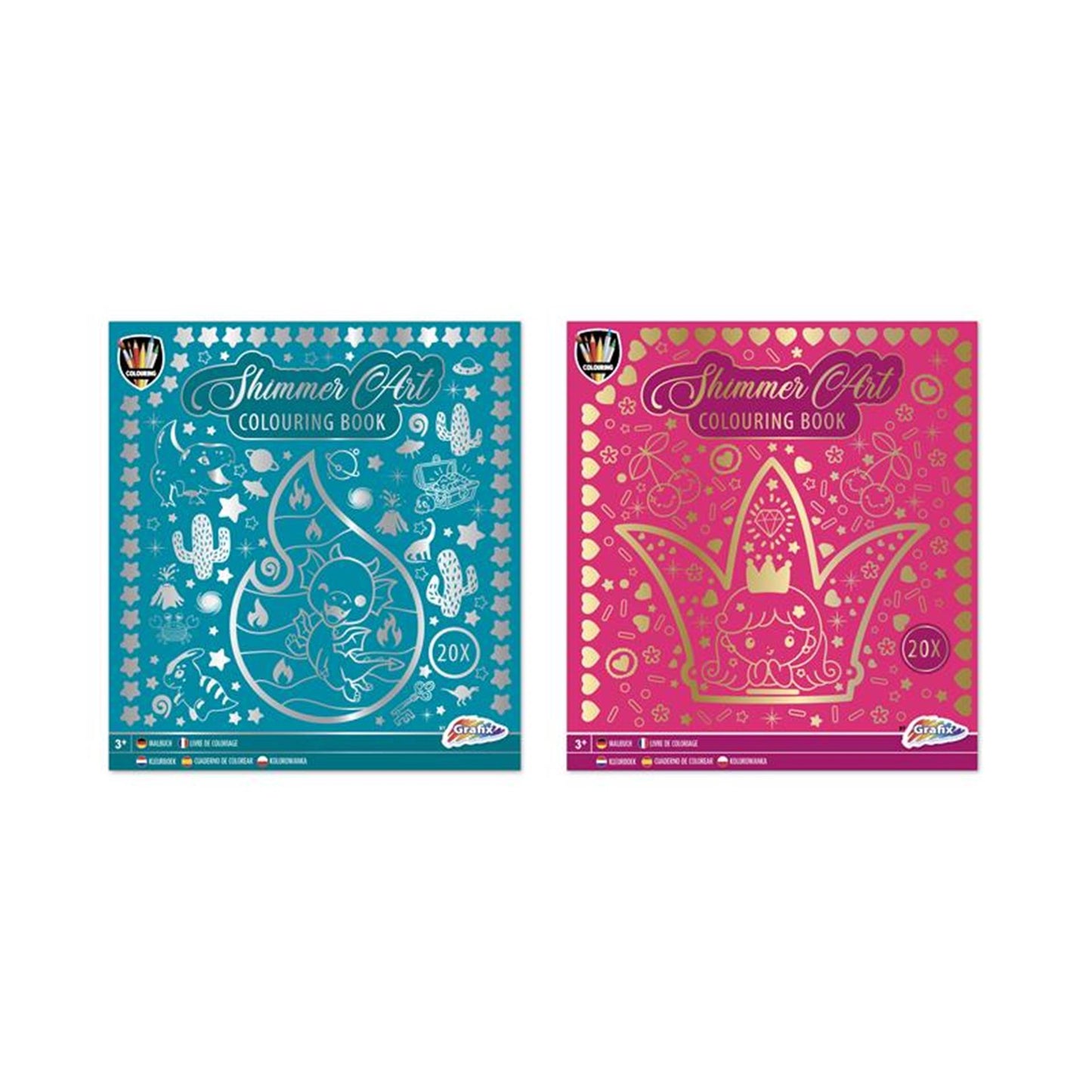 Couring Craft Group Foil Colorbook