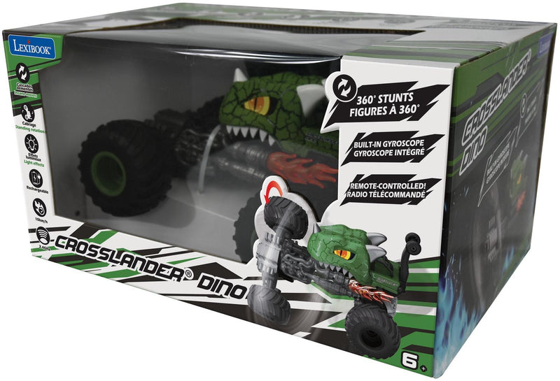 Lexibook crosslander® dino, rotation debout avec effets de lumière