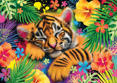 Schmidt - puzzle - bébé tigre - 1000 pièces - adultes - à partir de 12 ans