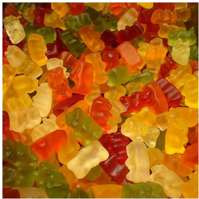 Oursons d'or Haribo - bonbons aux saveurs de fruits - sachet de 1kg